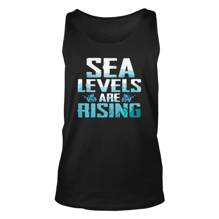 Climate Change Sea Level Rising Gift Unisex Tank Top