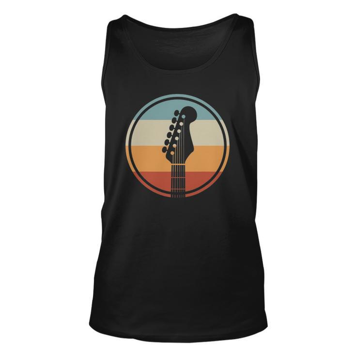 Colorful Guitar Fretted Musical Instrument Unisex Tank Top