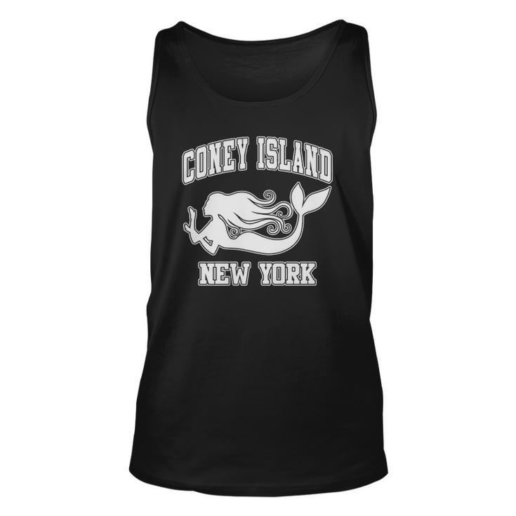 Coney Island Mermaid New York Nyc Beaches Brooklyn Gift  Unisex Tank Top
