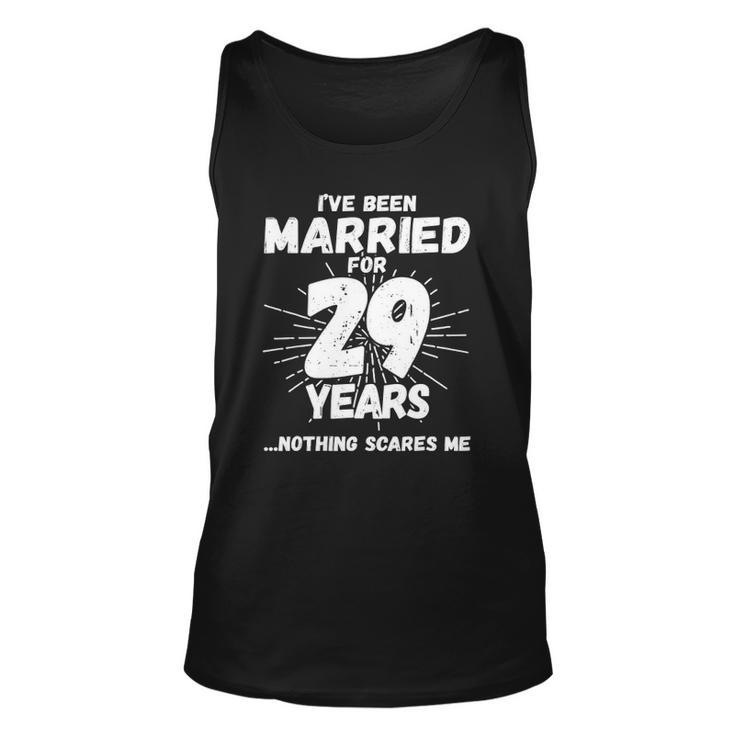Couples Married 29 Years - Funny 29Th Wedding Anniversary Unisex Tank Top