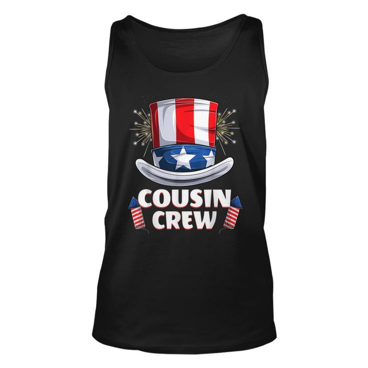 Cousin Crew 4Th Of July Family Matching Boys Girls Kids  Unisex Tank Top