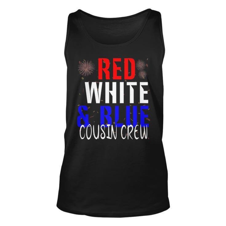 Cousin Crew 4Th Of July Funny Family Vacation Group   Unisex Tank Top
