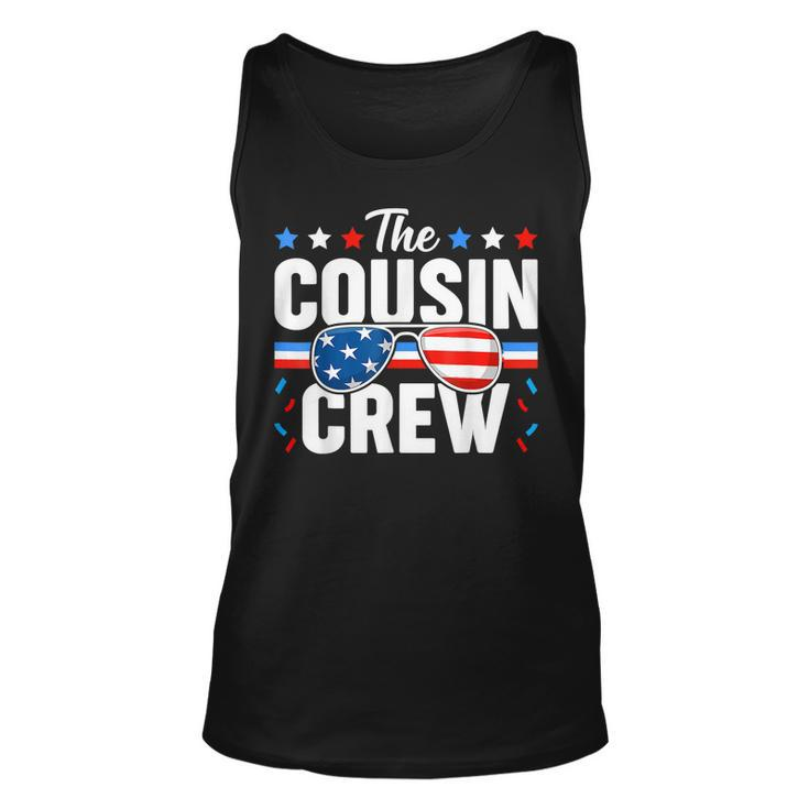 Cousin Crew 4Th Of July Patriotic American Family Matching  Unisex Tank Top