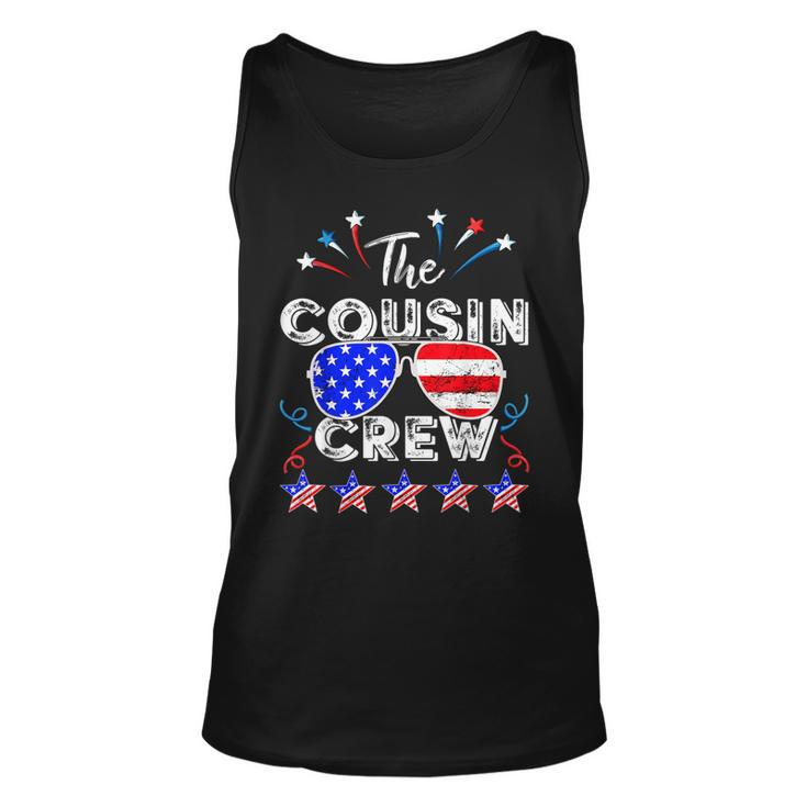 Cousin Crew 4Th Of July Patriotic American Family Matching  V2 Unisex Tank Top