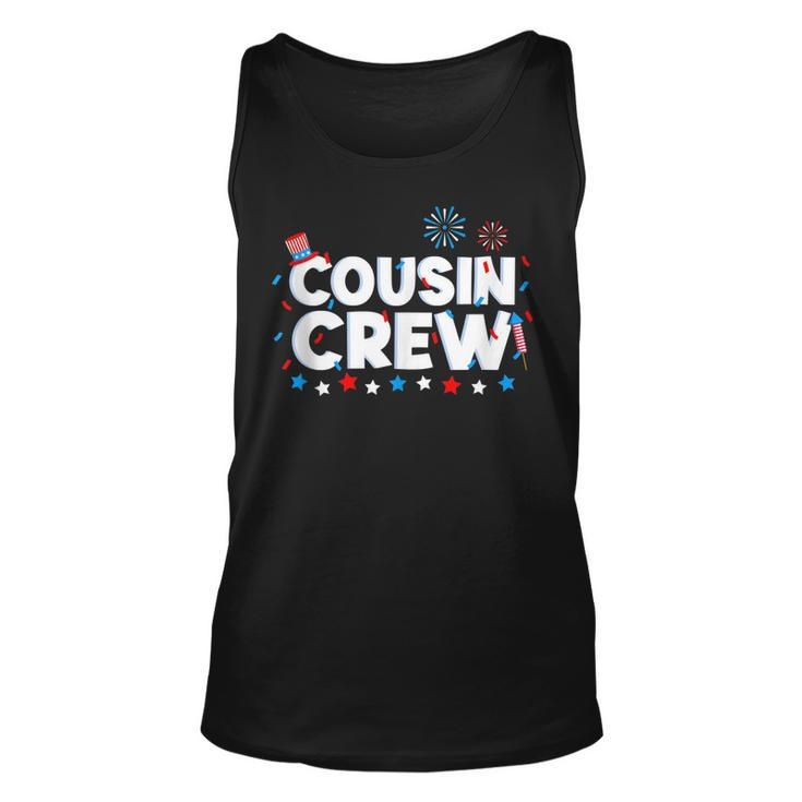Cousin Crew 4Th Of July Patriotic American Family Matching  V9 Unisex Tank Top