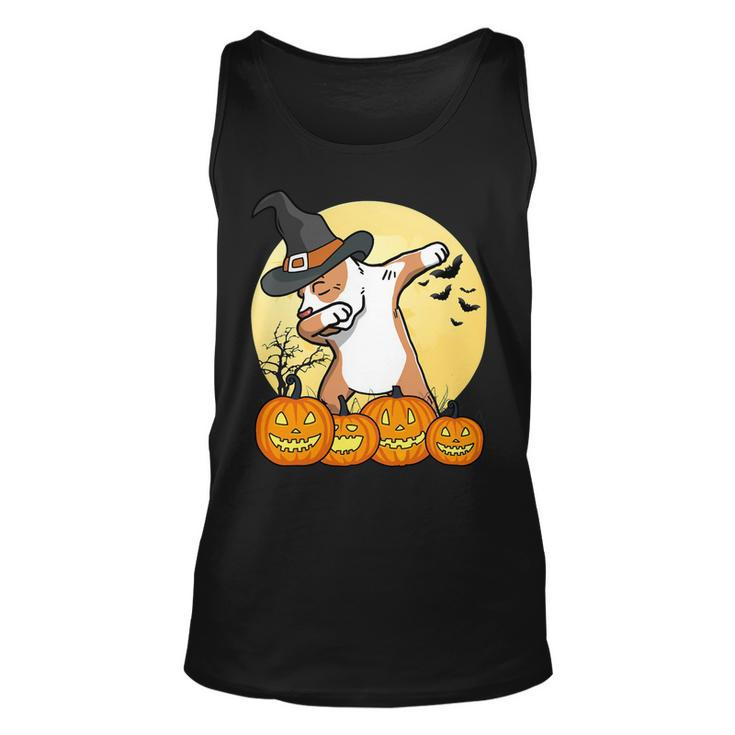 Dabbing Pit Bull Dab Dance Funny Dog Halloween Gift T-Shirt Unisex Tank Top