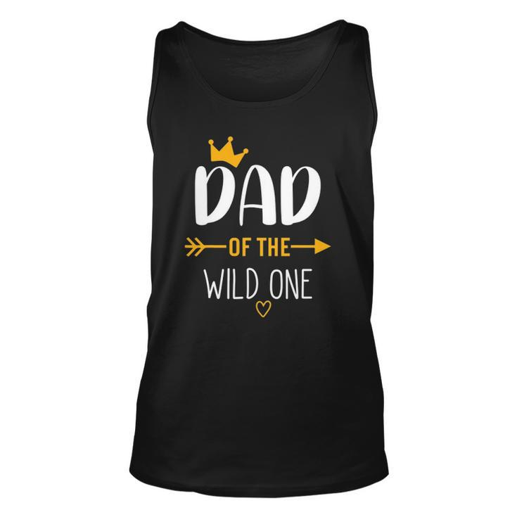Dad Of The Wild One Fathers Day New Dad Kids For Men Dad Unisex Tank Top