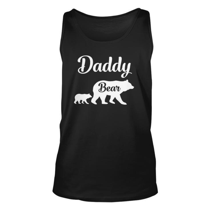 Daddy Bear Fathers Day Funny Gift Unisex Tank Top