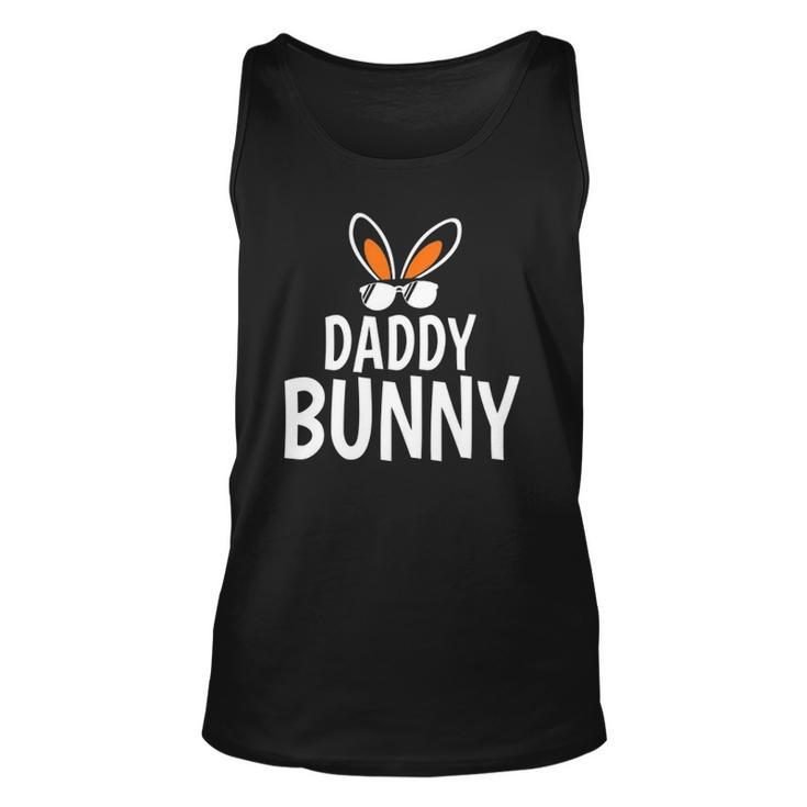 Daddy Bunny Easter And Glasses For Happy Easter Fathers Day Unisex Tank Top