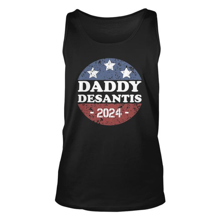 Daddy Desantis 2024 Usa Election Campaign President Unisex Tank Top