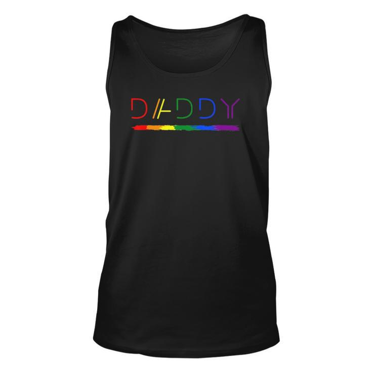 Daddy Gay Lesbian Pride Lgbtq Inspirational Ideal Unisex Tank Top