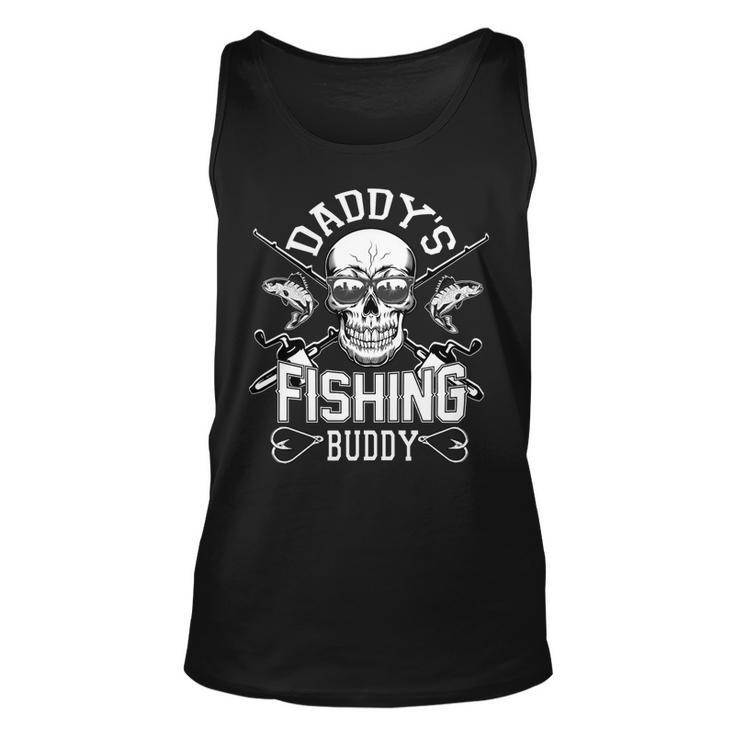Daddys Fishing Buddy Fathers Day T Shirts Unisex Tank Top