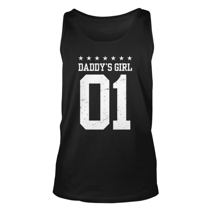 Daddys Girl 01 Family Matching Women Daughter Fathers Day  Unisex Tank Top