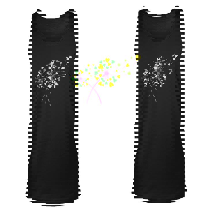 Dandelion Mardi Gras Mask Beads Carnival Festival Party Unisex Tank Top
