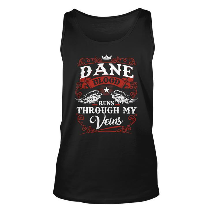 Dane Name Shirt Dane Family Name V3 Unisex Tank Top