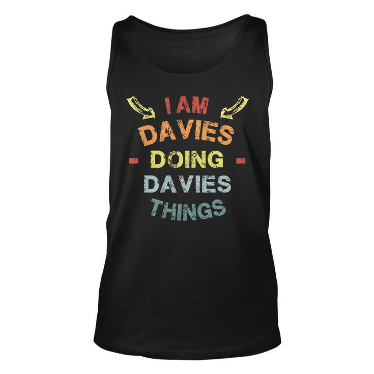 Davies Shirt Family Crest Davies T Shirt Davies Clothing Davies Tshirt Davies Tshirt Gifts For The Davies Png Unisex Tank Top
