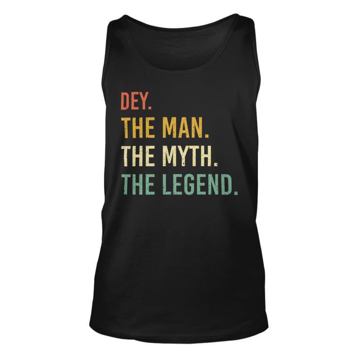 Dey Name Shirt Dey Family Name V2 Unisex Tank Top