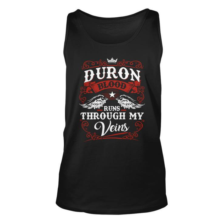 Duron Name Shirt Duron Family Name V3 Unisex Tank Top