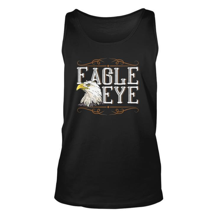 Eagle Eye Us Pride Gift 4Th Of July Eagle  Unisex Tank Top