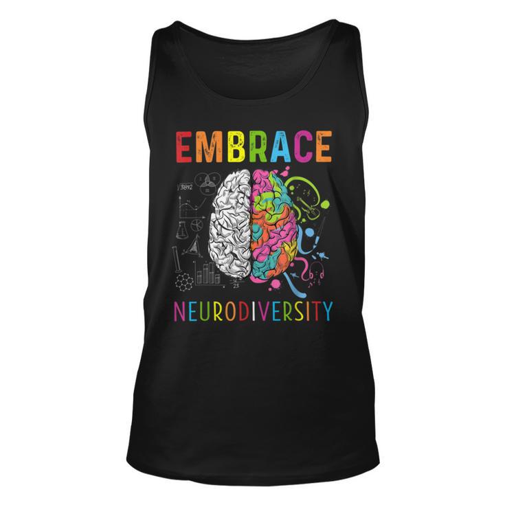 Embrace Neurodiversity V2 Unisex Tank Top