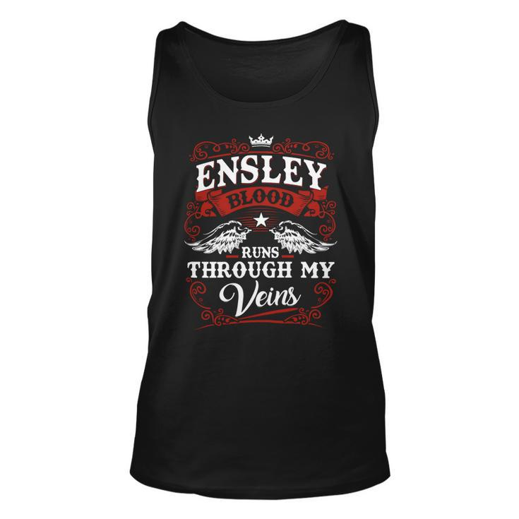 Ensley Name Shirt Ensley Family Name V3 Unisex Tank Top
