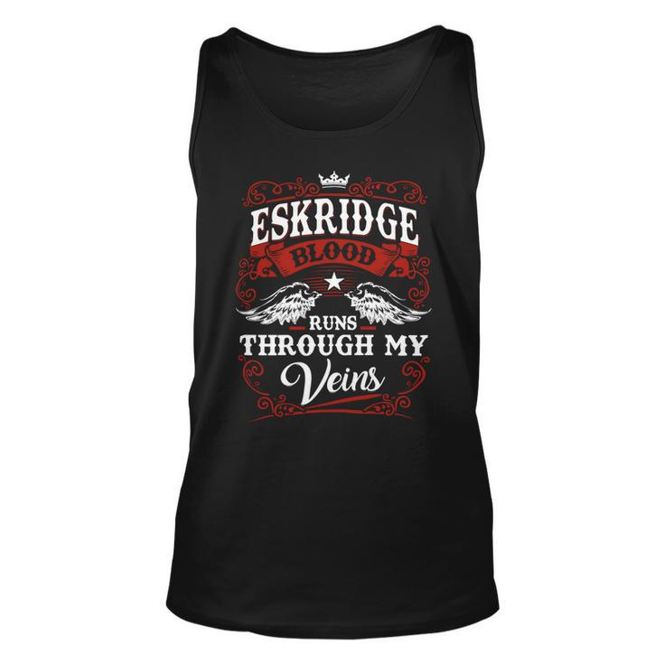 Eskridge Name Shirt Eskridge Family Name V2 Unisex Tank Top