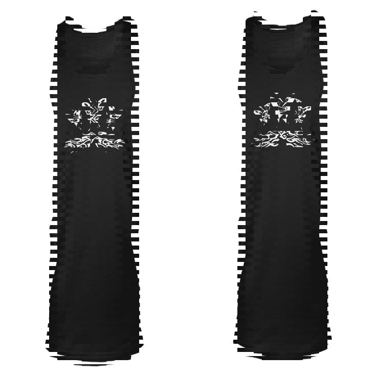 Fairycore Butterfly Tattoo Flames Y2k Goth Aesthetic Unisex Tank Top Fairycore Butterfly Tattoo Flames Y2k Goth Aesthetic Unisex Tank Top