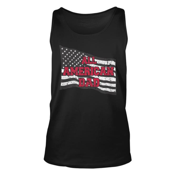 Family 365 All American Dad 4Th Of July Fathers Day Men   Unisex Tank Top