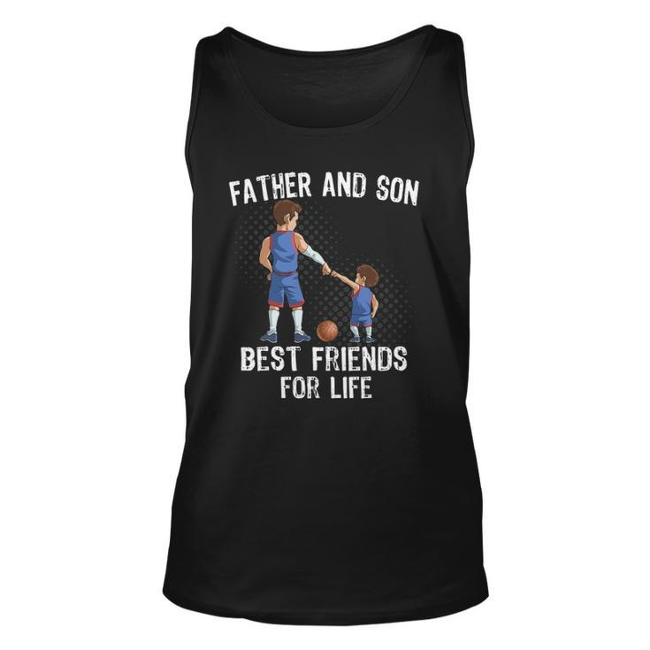 Father And Son Best Friend For Life Basketball Gift Unisex Tank Top