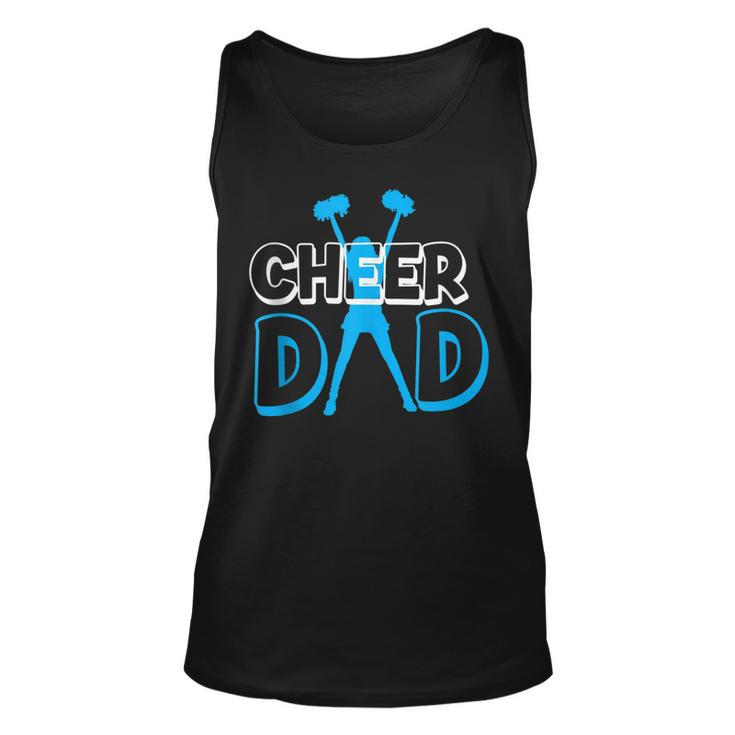 Father Cheerleading Gift From Cheerleader Daughter Cheer Dad V3 Unisex Tank Top