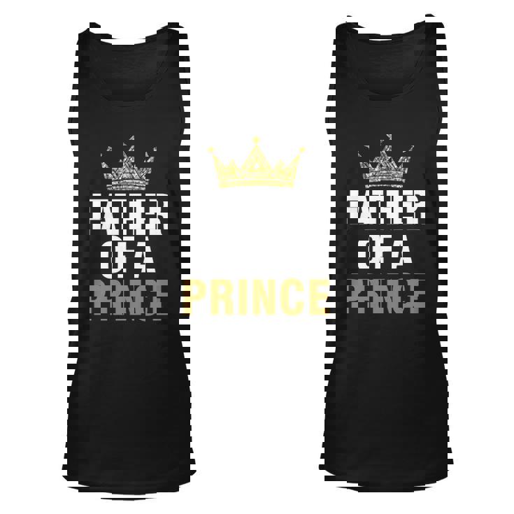 Father Of Prince King Papa Dad Daddy Stepdad Father Unisex Tank Top