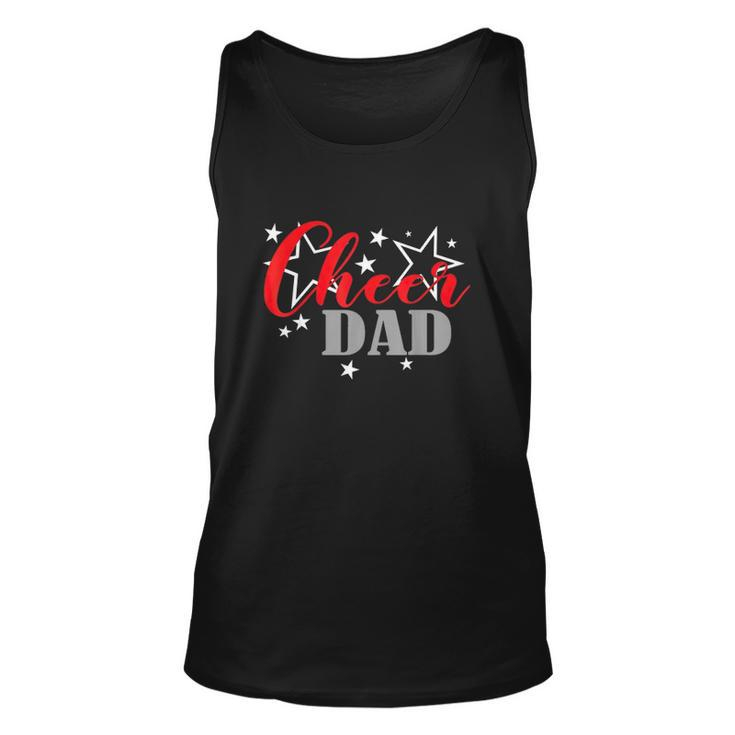 Fathers Day Cheerleader Proud Cheer Dad Supporter Unisex Tank Top