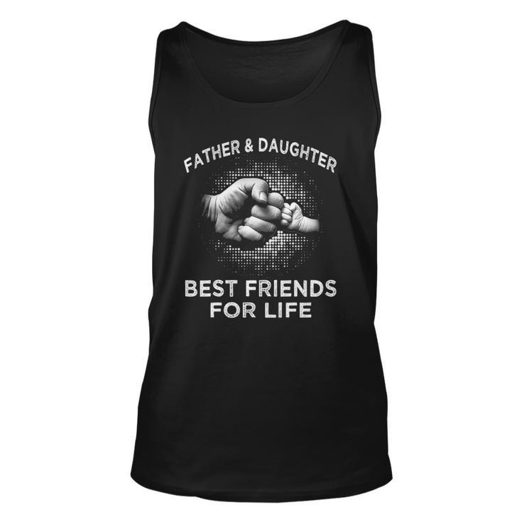Fathers Day - Father Daughter Friends Fist Bump Unisex Tank Top