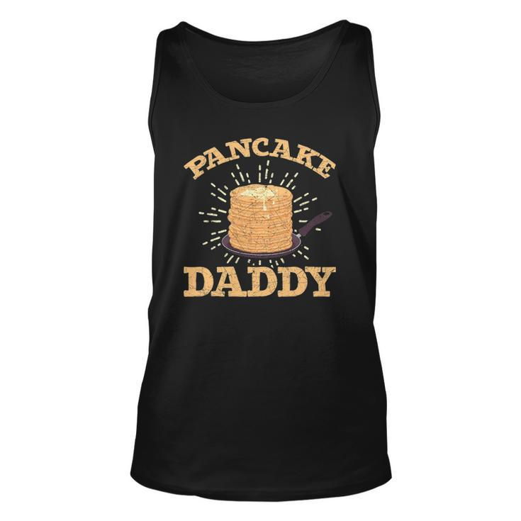 Fathers Day Pancake Daddy Pancake Chef Dad Foodie Pancake Unisex Tank Top