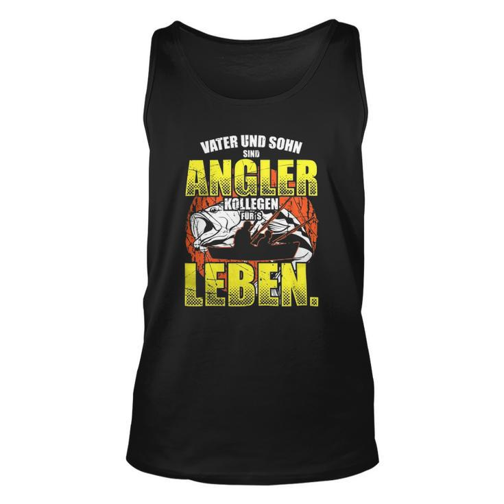 Fischer Fishing Equipment Angler Father And Son Saying Unisex Tank Top