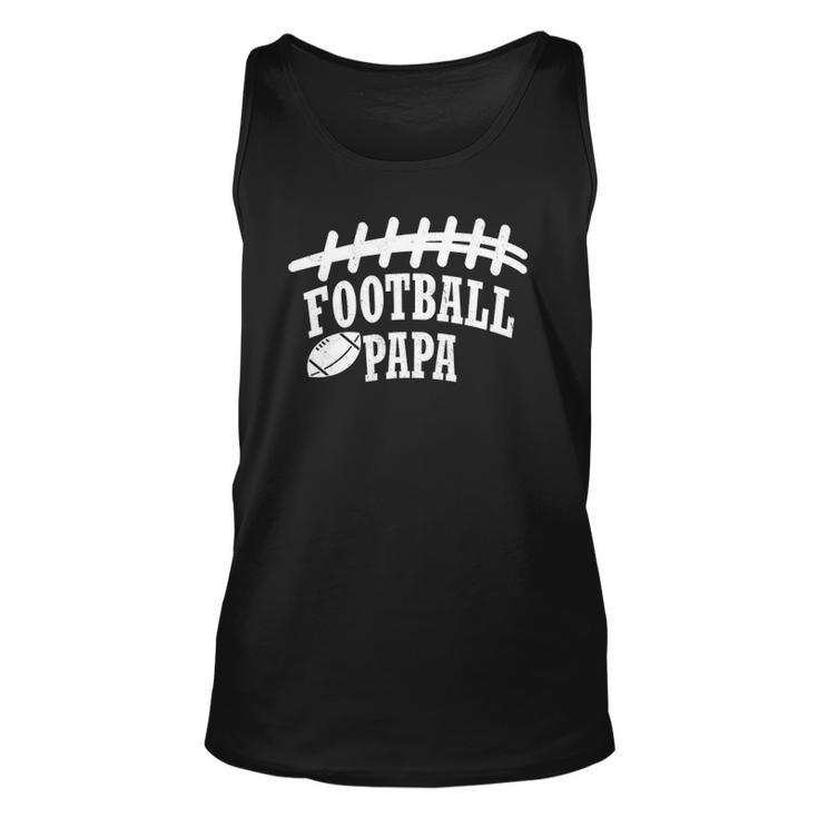 Football Papafathers Day Gift Idea Unisex Tank Top
