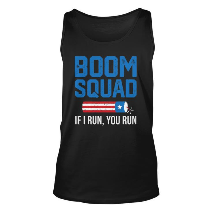 Fourth Of July 4Th July Fireworks Boom Patriotic American Unisex Tank Top