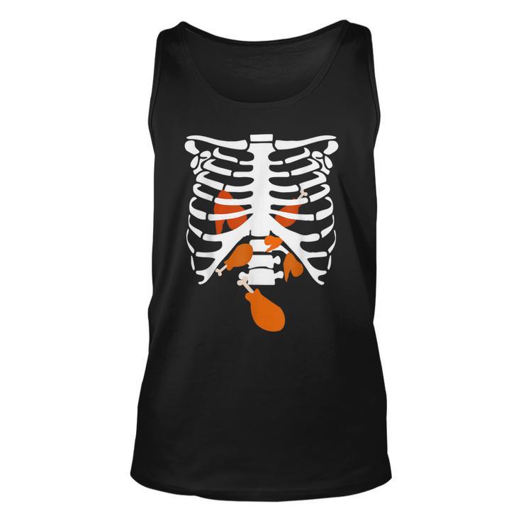 Gothic halloween rib cage human skeleton tuxedo Tank Tops sold by