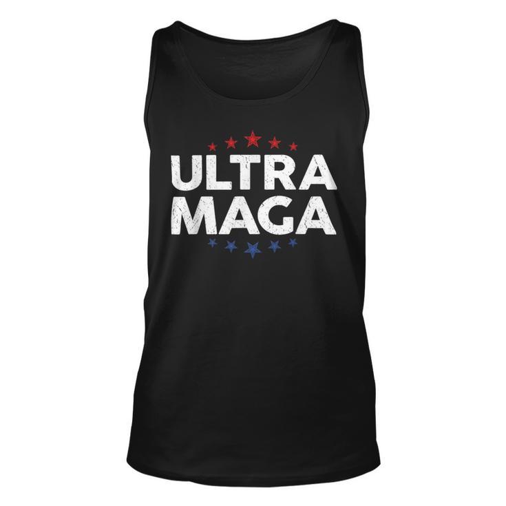 Funny Anti Joe Biden Ultra Maga Support Trump Patriotic Unisex Tank Top