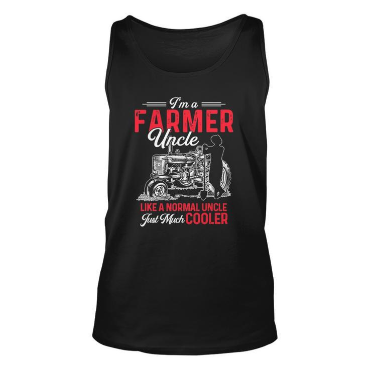 Funny Farmer  Men Tractor Lover Rancher Farmer Uncle Unisex Tank Top