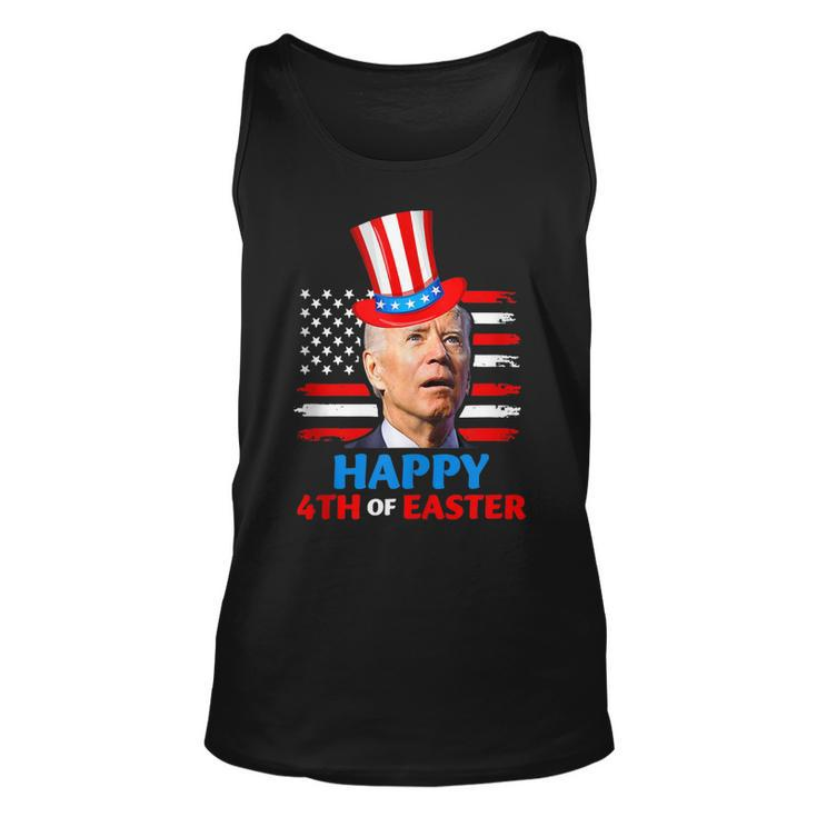 Funny Joe Biden Happy 4Th Of Easter Confused 4Th Of July  Unisex Tank Top