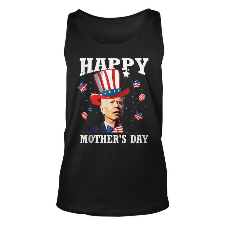 Funny Joe Biden Happy 4Th Of July Confused Mothers Day  Unisex Tank Top