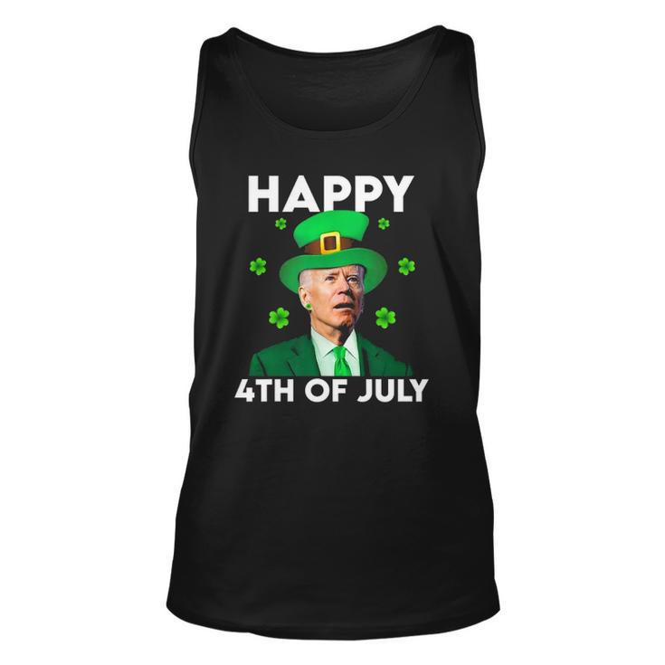 Funny Joe Biden Happy 4Th Of July St Patricks Day Unisex Tank Top