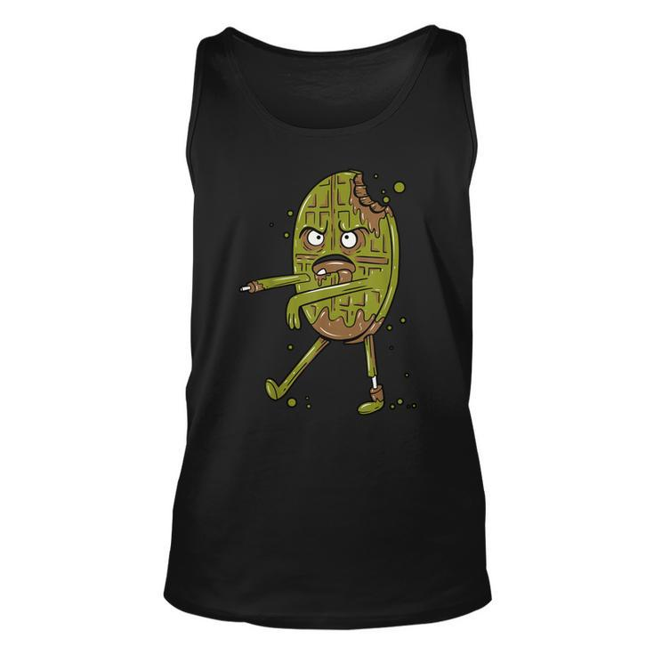 Funny Monster Zombie Cookie Scary Halloween Costume 2020  Unisex Tank Top