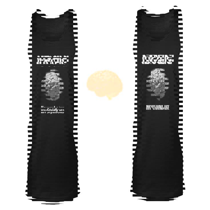 Funny Neuroscience Neurons Studying Neurons Unisex Tank Top