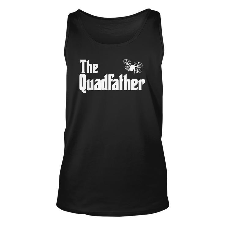 Funny Quadfather Drone Racing Sport Lover Unisex Tank Top