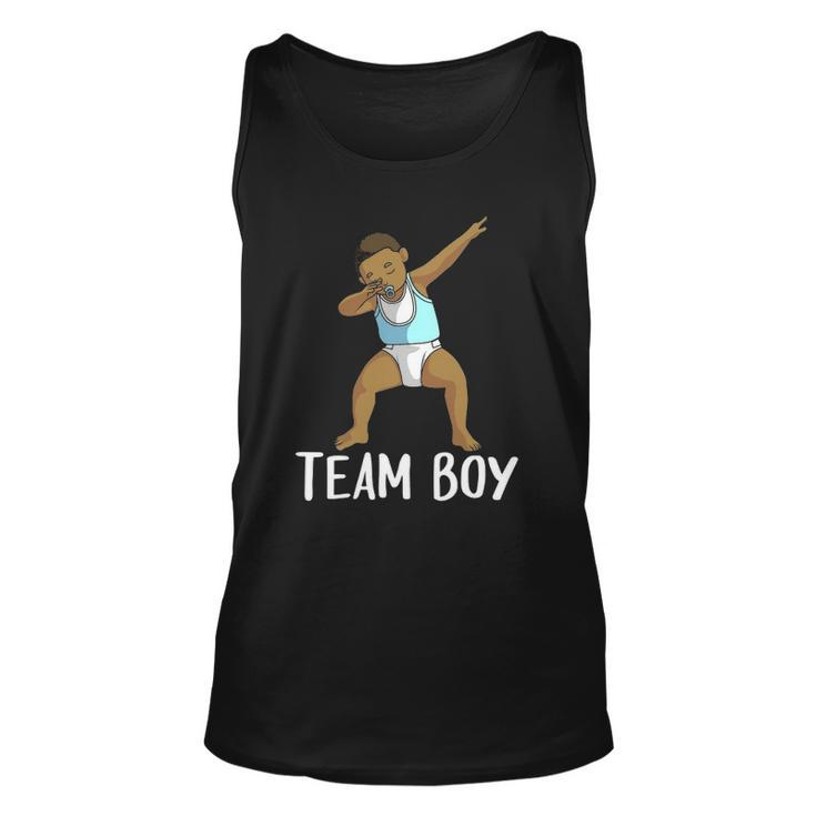 Funny Team Boy Gender Reveal Gift Men Women Cool Baby Boy Unisex Tank Top