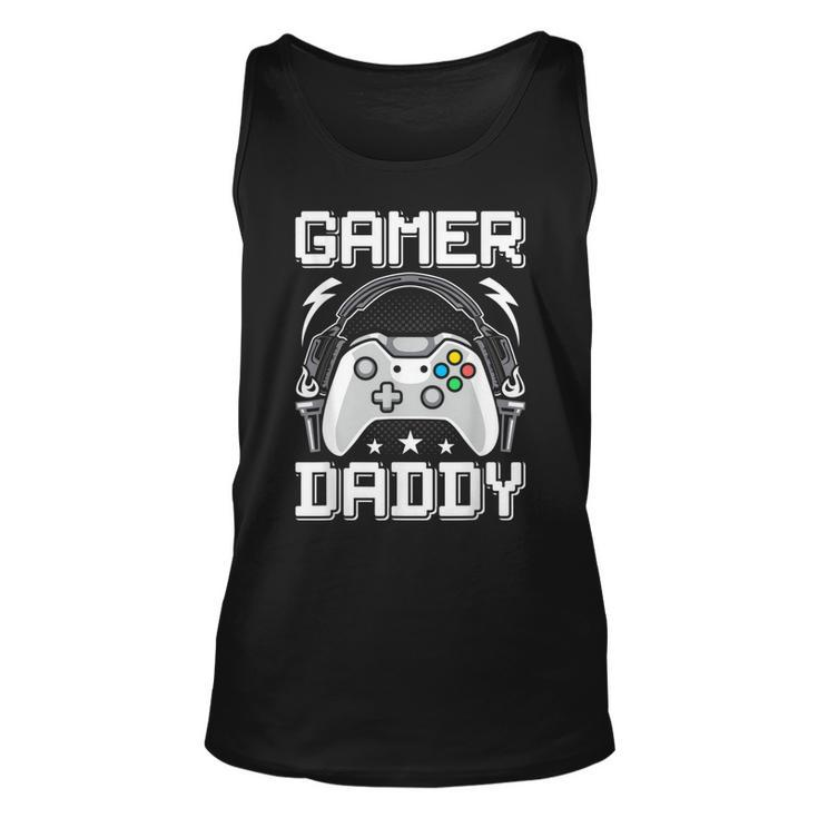 Gamer Daddy Video Gamer Gaming  Unisex Tank Top