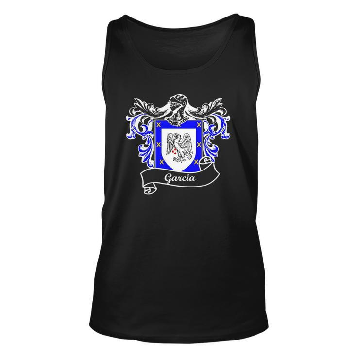 Garcia Coat Of Arms Surname Last Name Family Crest  Unisex Tank Top