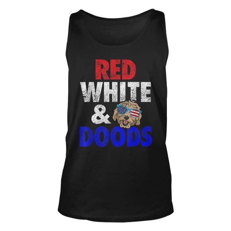 Goldendoodle Mom Dad 4Th Of July Doodle Gift  Unisex Tank Top